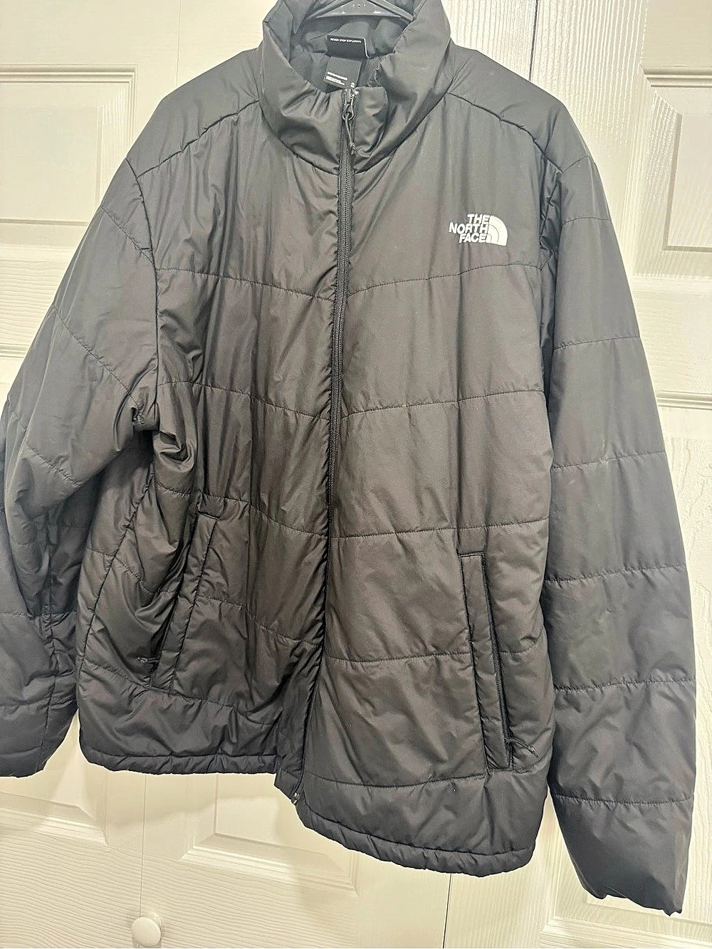 The North Face Men's Puffer Jacket Gray XL